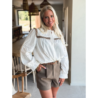 Chemise oliviana - Blanc