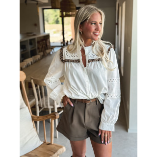 Chemise oliviana - Blanc
