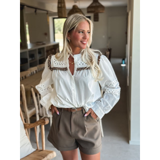 Chemise oliviana - Blanc