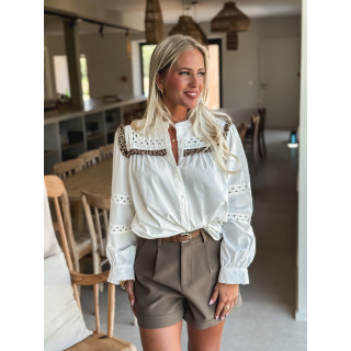 Chemise oliviana - Blanc
