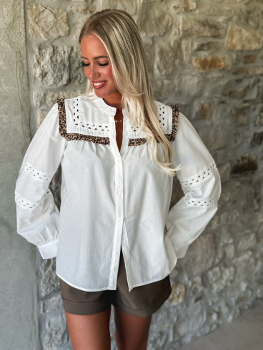 Chemise oliviana - Blanc