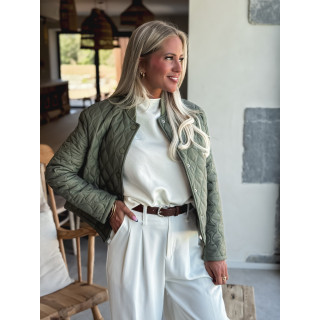 Veste courte Khalya - Kaki