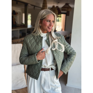 Veste courte Khalya - Kaki