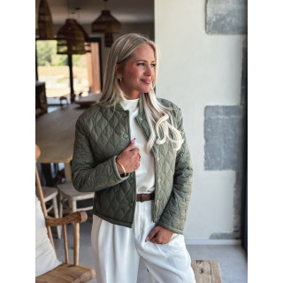 Veste courte Khalya - Kaki