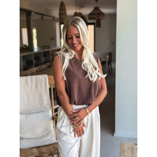 Blouse Gianna - Chocolat