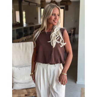 Blouse Gianna - Chocolat