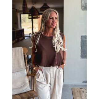 Blouse Gianna - Chocolat