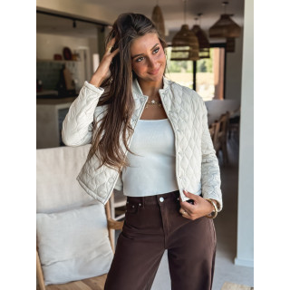 Veste courte Khalya - Beige