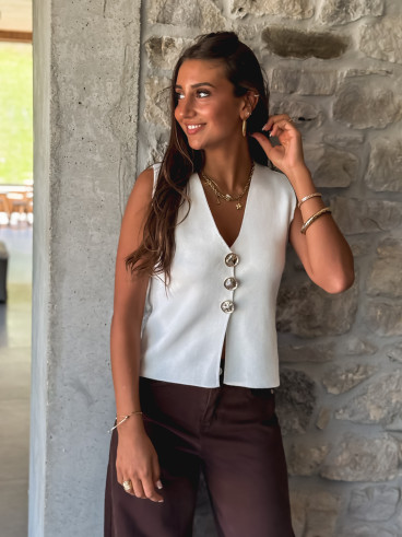 Blouse Léhana - Blanc