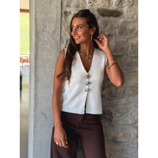 Blouse Léhana - Blanc
