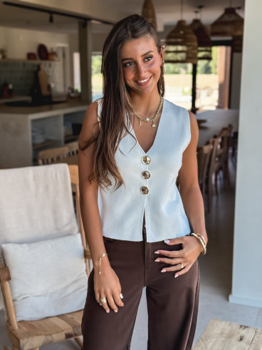 Blouse Léhana - Blanc