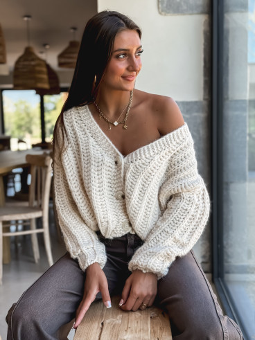 Gilet Leeloo - Beige