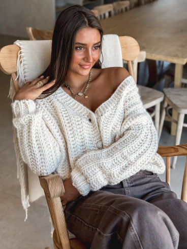 Gilet Leeloo - Beige