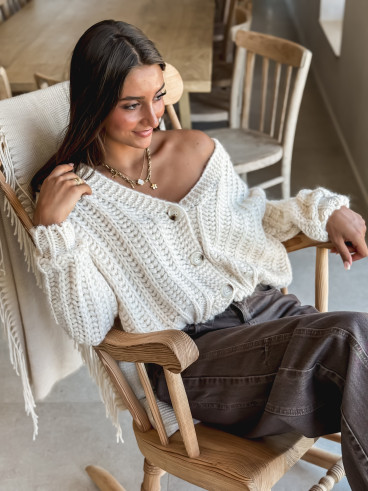 Gilet Leeloo - Beige