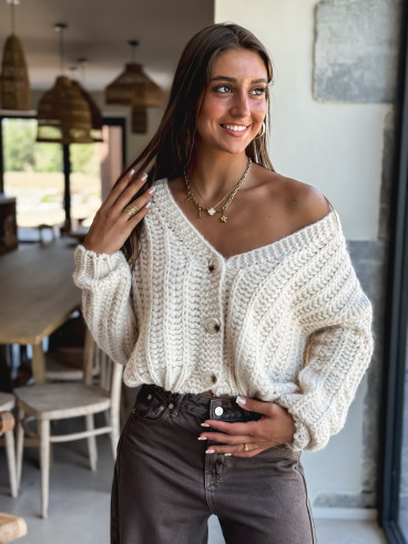 Gilet Leeloo - Beige