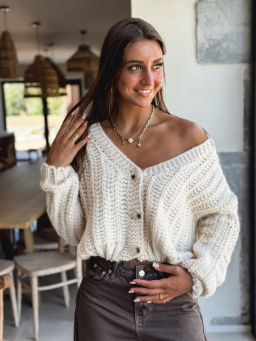 Gilet Leeloo - Beige