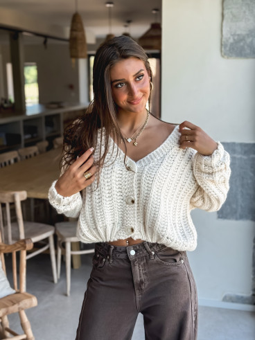 Gilet Leeloo - Beige