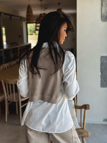 Chemise Marilie - Taupe