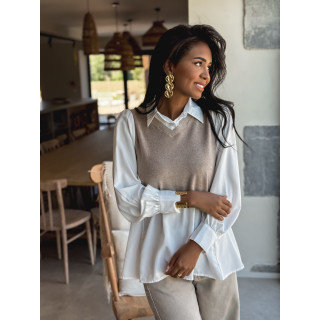 Chemise Marilie - Taupe