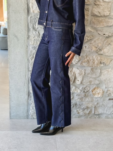 Jeans Amaryllis - Bleu foncé