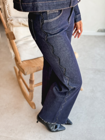 Jeans Amaryllis - Bleu foncé