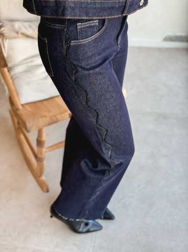 Jeans Amaryllis - Bleu foncé
