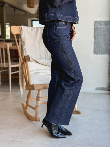 Jeans Amaryllis - Bleu foncé