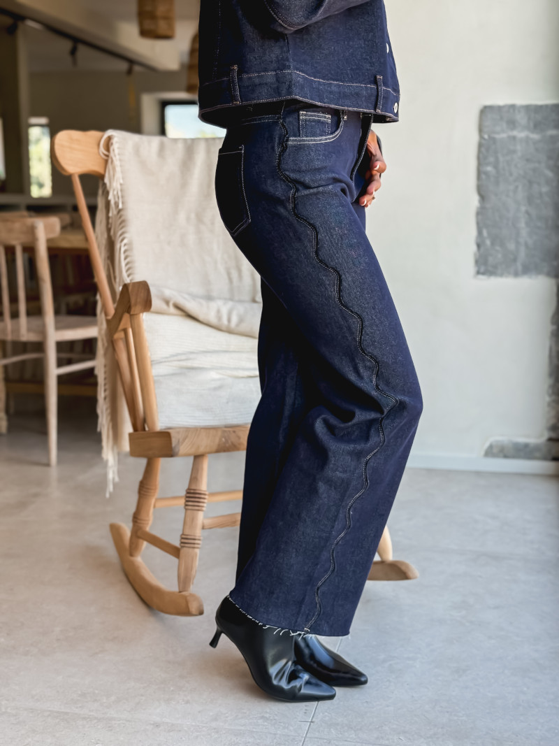 Jeans Amaryllis - Bleu foncé