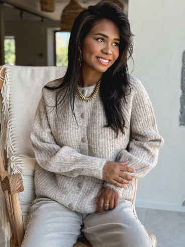 Gilet Thiméa - Taupe