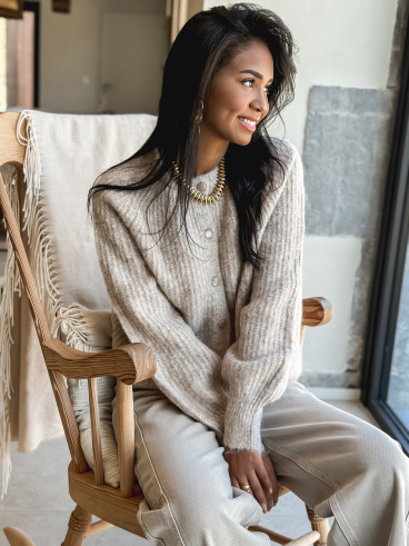 Gilet Thiméa - Taupe