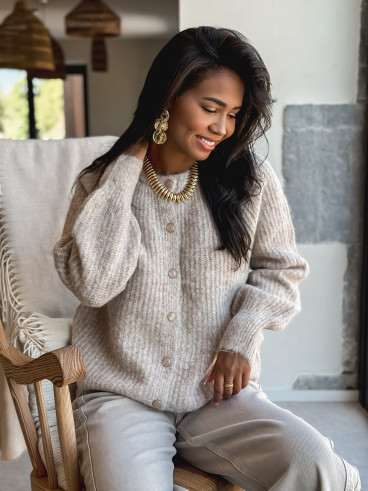 Gilet Thiméa - Taupe