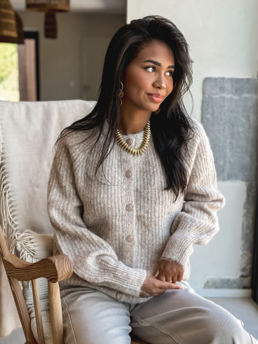Gilet Thiméa - Taupe