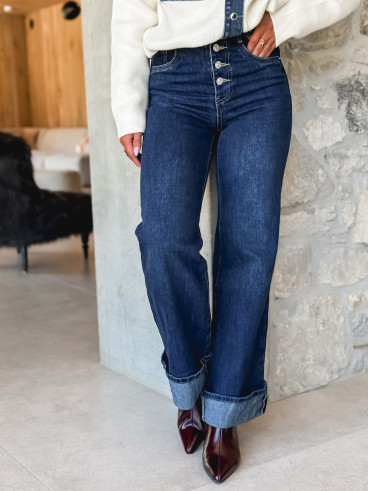 Jeans Dilara - Bleu foncé