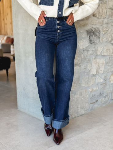 Jeans Dilara - Bleu foncé