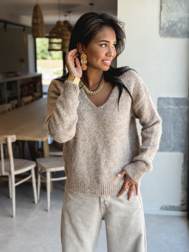 Pull Kelsi - Taupe