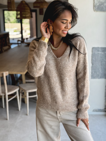 Pull Kelsi - Taupe