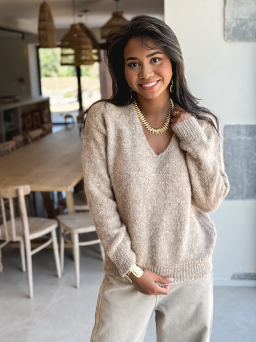 Pull Kelsi - Taupe