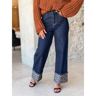 Jeans Nelly - Bleu foncé