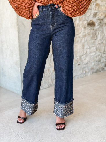 Jeans Nelly - Bleu foncé