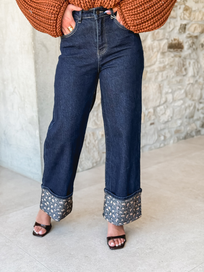 Jeans Nelly - Bleu foncé