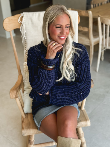 Pull Keylie - Bleu Marine