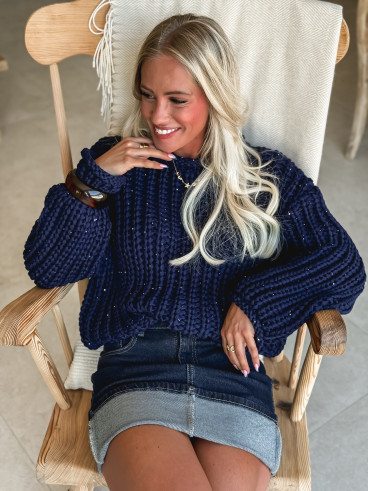 Pull Keylie - Bleu Marine