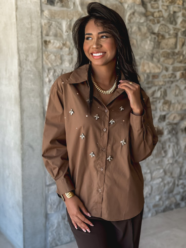 Chemise Malak - Café