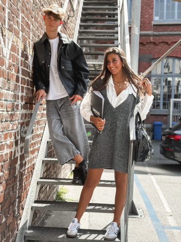 Veste en simili Ricardo - Noir