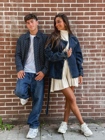Veste en jeans Timéo - Bleu