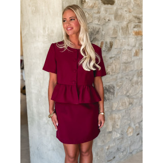 Blouse Acelia - Bordeaux