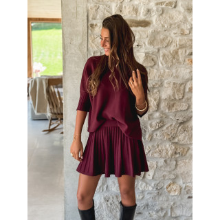 Pull Lidie - Bordeaux