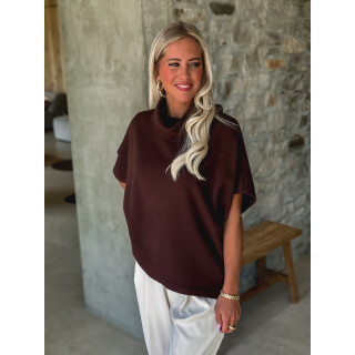 Pull Mallia - Chocolat