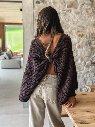 Pull Lennie - Chocolat