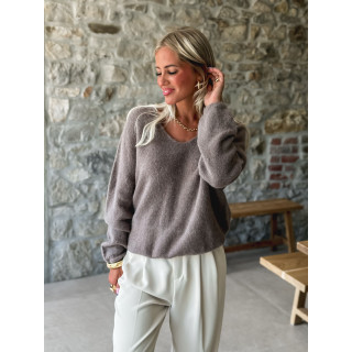 Pull Leïa - Taupe